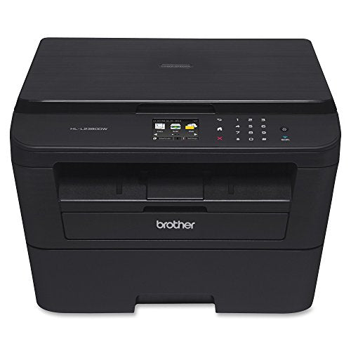 Brother HL-L2380DW Wireless Monochrome Laser Printer, Amazon Dash Replenishment Enabled