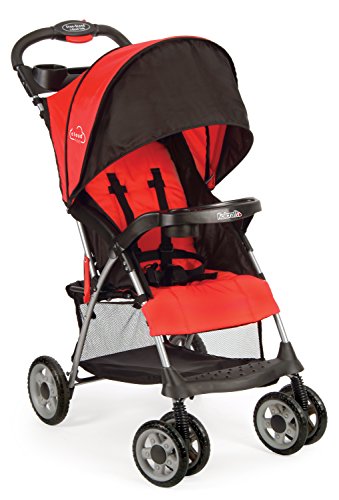 Kolcraft Cloud Plus Lightweight Stroller with 5-Point Safety System and Multi-Positon Reclining Seat