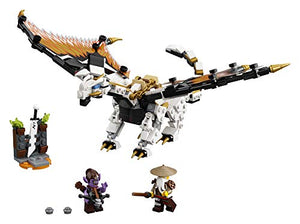 LEGO NINJAGO Wu’s Battle Dragon 71718 Ninja Battle Set Building Kit Featuring Buildable Figures, New 2020 (321 Pieces)