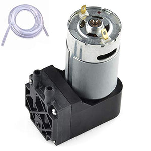 Vacuum Pump 12V Mini Diaphragm Air Compressor with Silicone Tube