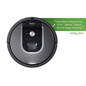 iRobot Roomba 960 Robot Vacuum | Wi-Fi Connected Mapping | Works with Alexa | Black | One-size