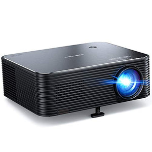 Projector, APEMAN Native 1080P HD Video Projector, 300'' LED Home Theater Projector, ±25°Remote Electronic Keystone Correction, 75% Zoom, Support 4K Movie, HDMI/USB, for iPhone/Fire Stick/PC/Xbox/TV