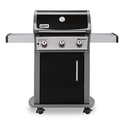 Weber Spirit E-310 3-Burner Liquid Propane Gas Grill, Black