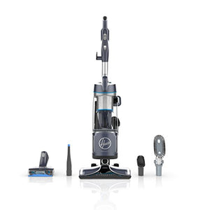 Hoover React Powered Reach Plus Bagless Upright Vacuum Cleaner, with Portable Lift Canister