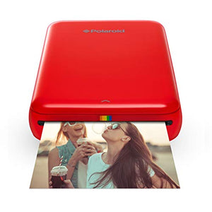 Zink Polaroid ZIP Wireless Mobile Photo Mini Printer (Red) Compatible w/ iOS & Android, NFC & Bluetooth Devices
