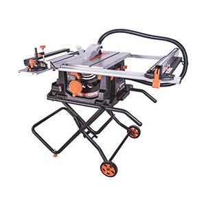 Evolution Power Tools RAGE5S 10" TCT Multi-Material Table Saw, 10", Orange