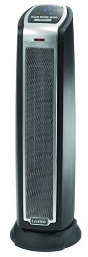 Lasko | 5790 Oscillating Ceramic Tower Heater with Remote Control | Black | 5790