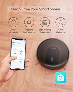 eufy by Anker | BoostIQ RoboVac 30C | Robot Vacuum Cleaner | Wi-Fi | Super-Thin | Black