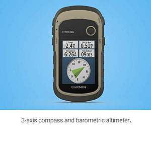 Garmin | eTrex 32x | Rugged Handheld GPS Navigator