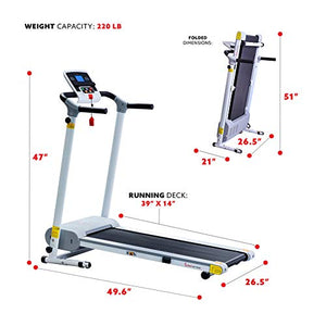 Sunny Health & Fitness Walking Treadmill