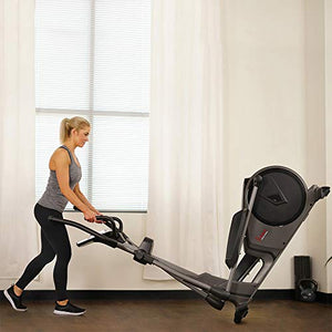 Sunny Health & Fitness Magnetic Elliptical Trainer Machine w/ Heart Rate Monitoring SF-E3912