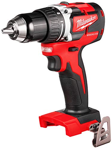 Milwaukee M18 18-Volt Lithium-Ion Brushless Cordless 1/2 Inch Compact Drill/Driver (Tool-Only) 2801-20