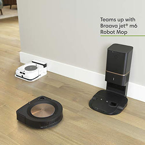 iRobot Roomba s9+ (9550) Robot Vacuum with Automatic Dirt Disposal- Wi-Fi Connected, Smart Mapping, Powerful Suction, Anti-Allergen System, Corners & Edges, Ideal for Pet Hair