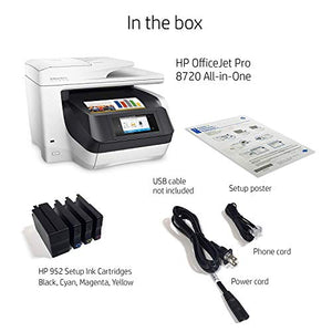 HP OfficeJet Pro 8720 All-in-One Wireless Printer with Mobile Printing