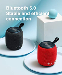 Portable Bluetooth Speaker,SANAG Bluetooth 5.0 Dual Pairing Loud Wireless Mini Speaker, 360 HD Surround Sound & Rich Stereo Bass,24H Playtime, IPX67 Waterproof for Travel, Outdoors, Home and Party