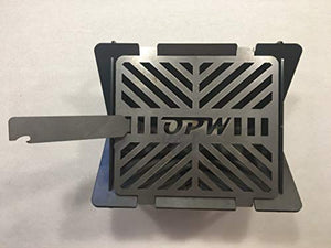 OPW Grill N Go - Small Portable Charcoal Grill - Great for Camping, Tailgating or Taking Anywhere - USA Made!