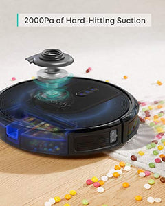 eufy by Anker, RoboVac G30, Robot Vacuum with Smart Dynamic Navigation 2.0, 2000Pa Strong Suction, Wi-Fi, Works with Alexa, Carpets and Hard Floors