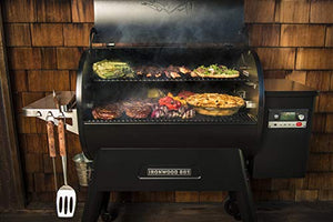 Traeger Grills TFB89BLFC Ironwood Series 885 Pellet Grill, Smoker