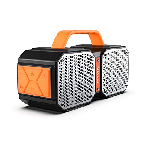 BUGANI Bluetooth Speaker,M83 40W Bluetooth 5.0 Waterproof Outdoor Speaker,2400 Minutes Playtime with Charge Your Phone,for Party,Camping,Gym