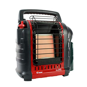 Mr. Heater | Indoor-Safe Portable Buddy Propane Heater | Red-Black | F232000 MH9BX  | 4,000-9,000-BTU 
