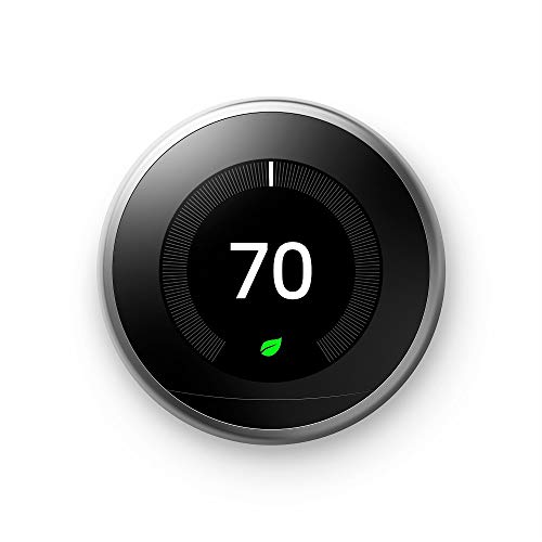 Google | Nest Learning Thermostat, 3rd Generation, White