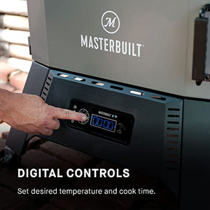 Masterbuilt 40-inch Digital Charcoal Smoker, Gray