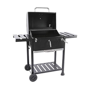 Royal Gourmet CD1824EC 24-Inch Charcoal BBQ Grill with Cover, Black