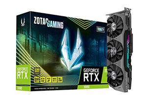 Zotac | GeForce RTX 3080 Trinity 10GB GDDR6X 320-bit 19 Gbps PCIE 4.0 Gaming Graphics Card, Black
