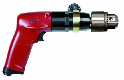 Chicago Pneumatic Tool CP1117P09 Heavy Duty 1 HP 900 RPM Industrial Drill with 1/2-Inch Key Chuck