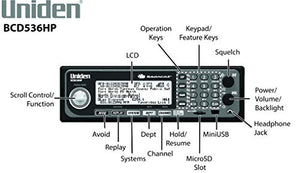 Uniden BCD536HP HomePatrol Series Digital Scanner