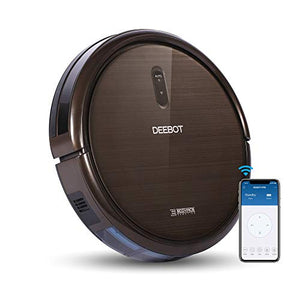 ECOVACS DEEBOT N79 Robot Vacuum Cleaner (White) with Max Power Suction, Alexa Connectivity, App Controls, Self-Charging, for Hard Surface Floors & Thin Carpets (Renewed)