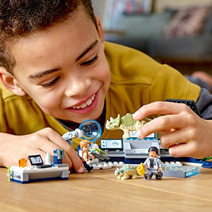 LEGO Jurassic World Dr. Wu's Lab: Baby Dinosaurs Breakout 75939 Fun Dinosaur Toy Building Kit, Featuring Owen Grady, Plus Baby Triceratops and Ankylosaurus Toy Dinosaur Figures, New 2020 (164 Pieces)