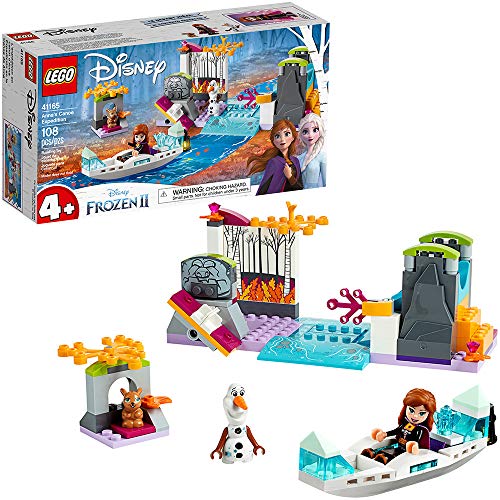 LEGO Disney Frozen II Anna’s Canoe Expedition 41165 Frozen Adventure Easy Building Kit (108 Pieces)