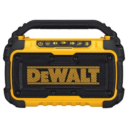 DEWALT 20V MAX Bluetooth Speaker for Jobsite, Tool Only (DCR010)