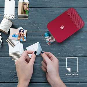 Zink KODAK Smile Instant Digital Printer – Pop-Open Bluetooth Mini Printer for iPhone & Android – Edit, Print & Share 2x3 ZINK Photos w/FREE Smile App – Green