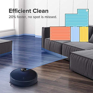 Roborock S4 Robot Vacuum, Precision Navigation, 2000Pa Strong Suction, Robotic Vacuum Cleaner with Mapping, Ideal for Pet Hair, Low-Pile Carpets & Most Floor Types
