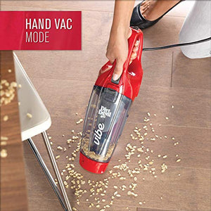 Dirt Devil SD20020 Vibe 3-in-1 Vacuum Cleaner, Lightweight Corded Bagless Stick Vac with Handheld, Red