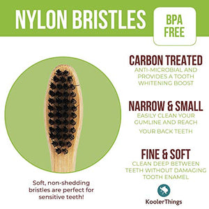 See why these Biodegradable Natural Charcoal Bamboo Toothbrushes are blowing up on TikTok.   #TikTokMadeMeBuyIt 