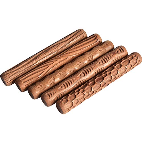 Pottery Tools Wood Hand Rollers