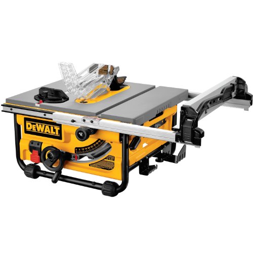 DEWALT DW745 10-Inch Compact Job-Site Table Saw with 20-Inch Max Rip Capacity - 120V