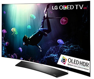 LG Electronics OLED55C6P Curved 55-Inch 4K Ultra HD Smart OLED TV (2016 Model)