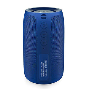 Bluetooth Speaker,MusiBaby Speaker,Outdoor, Portable,Waterproof,Wireless Speakers,Dual Pairing, Bluetooth 5.0,Loud Stereo,Booming Bass,1500 Mins Playtime for Home,Party,Camping(Blue)