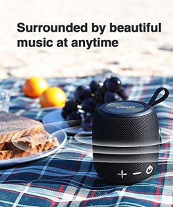 Portable Bluetooth Speaker,SANAG Bluetooth 5.0 Dual Pairing Loud Wireless Mini Speaker, 360 HD Surround Sound & Rich Stereo Bass,24H Playtime, IPX67 Waterproof for Travel, Outdoors, Home and Party