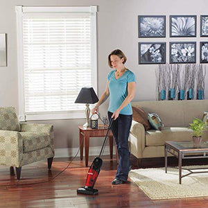 Eureka 169K 2-in-1 Quick-Up Bagless Stick Vacuum Cleaner for Bare Floors and Rugs, Light Red