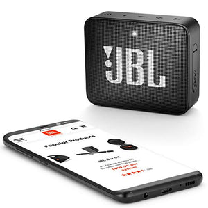 JBL GO2 - Waterproof Ultra Portable Bluetooth Speaker - Black