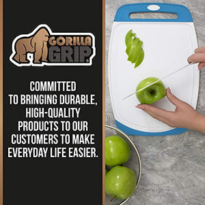 Gorilla Grip Original Oversized Cutting Board, 3 Piece, BPA Free
