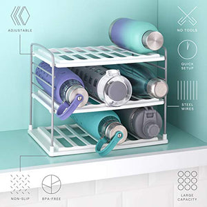 Retail therapy is for treating yourself.  Consider the UpSpace Water Bottle Organizer.