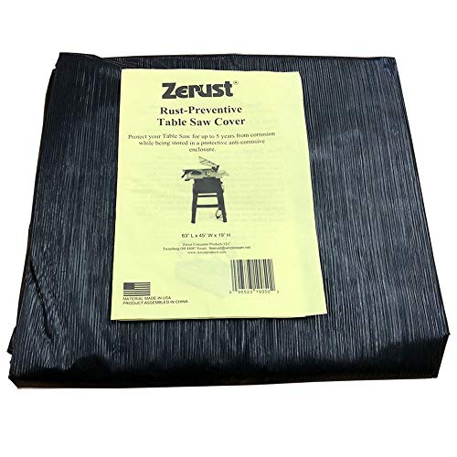 Zerust Rust Preventive Table Saw Cover