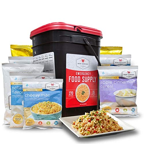 Wise Company 170 Serving Freeze Dried Emergency Food Kit