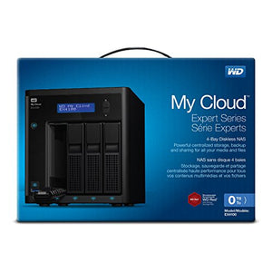 WD Diskless My Cloud EX4100 Expert Series 4-Bay Network Attached Storage - NAS - WDBWZE0000NBK-NESN